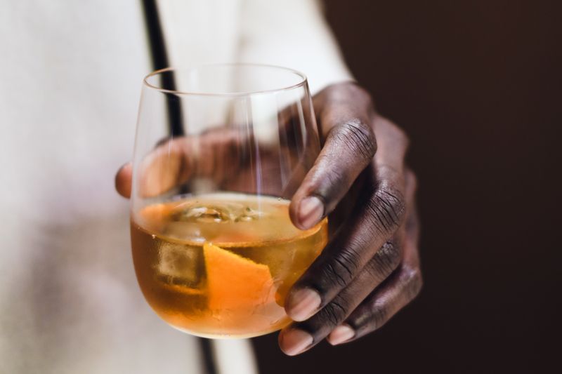 Italian Aperol Spritz cocktail